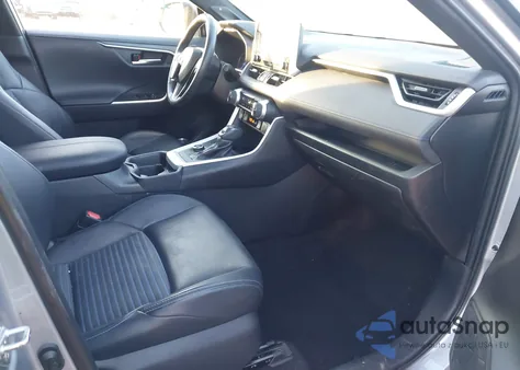 2020 Toyota Rav4 Hybrid Xse из США, поврежденный, VIN 2T3EWRFV7LW080196